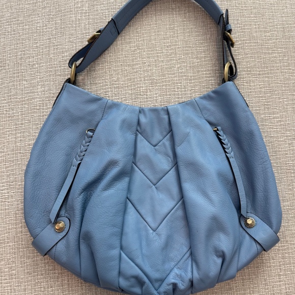 orYANY Women’s Leather Hobo Shoulder Bag / Purse Sky Blue - Picture 7 of 16
